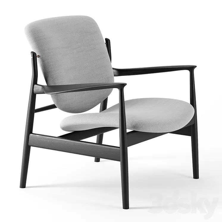 FRANCE CHAIR by Finn Juhl 3D Model