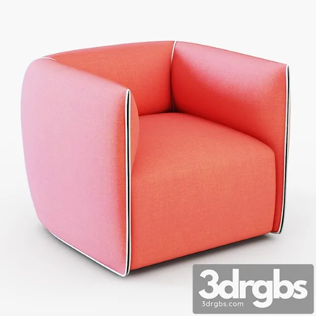 Francesco Bettoni Mia Armchair 3D Model Free