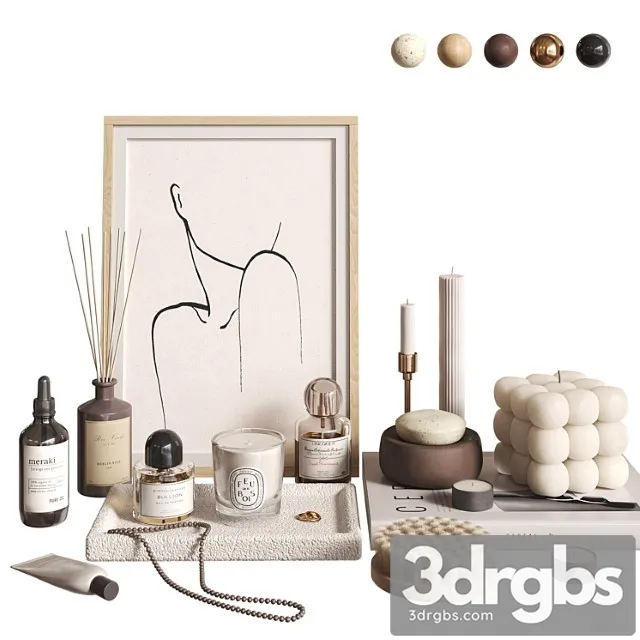 Franch decor set 002