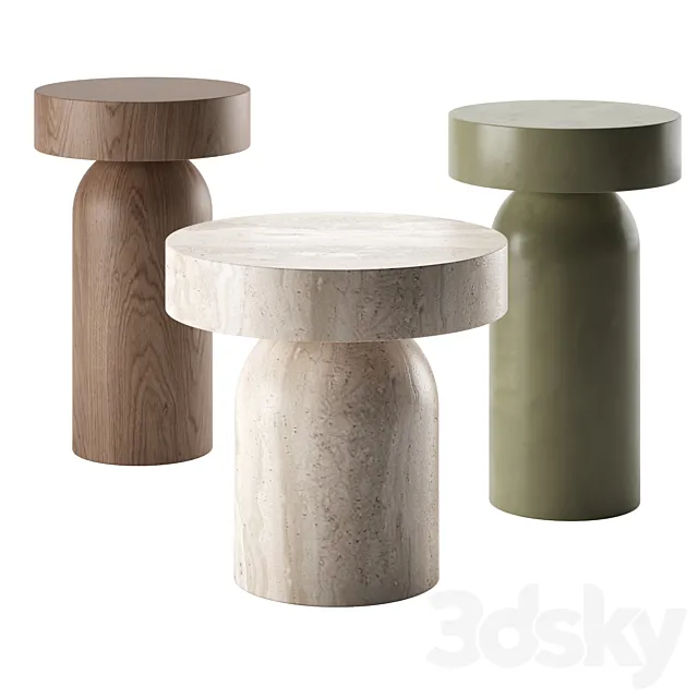 FRANCIS | Side Tables by Lema 3D Model