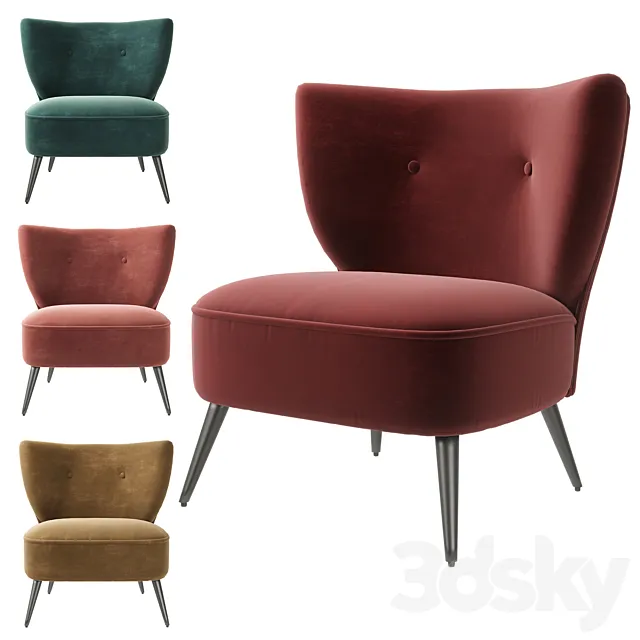 Franck Chair AM.PM 3D Model
