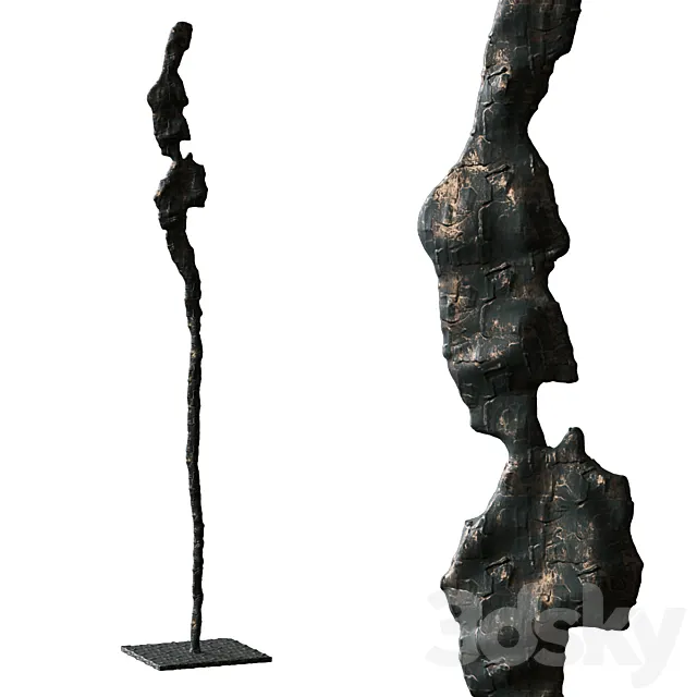 François Mayu La trêve 3D Model