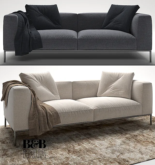 FRANK Sofa by B&B Italia 3DModel