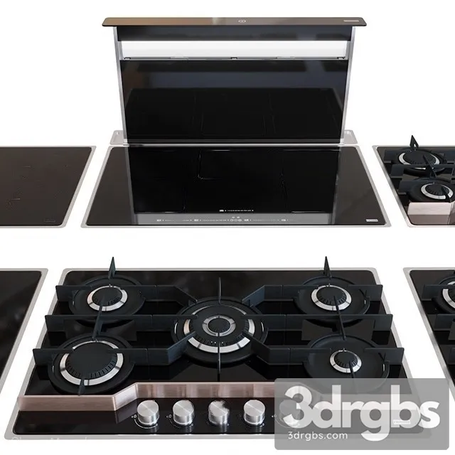 Franke Gas Stove 3D Model Free
