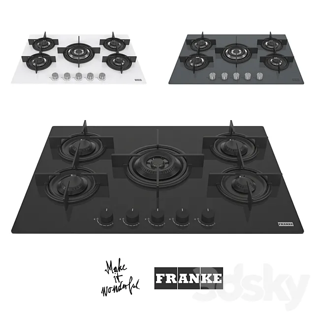Franke New Crystal FHCR 755 3D Model