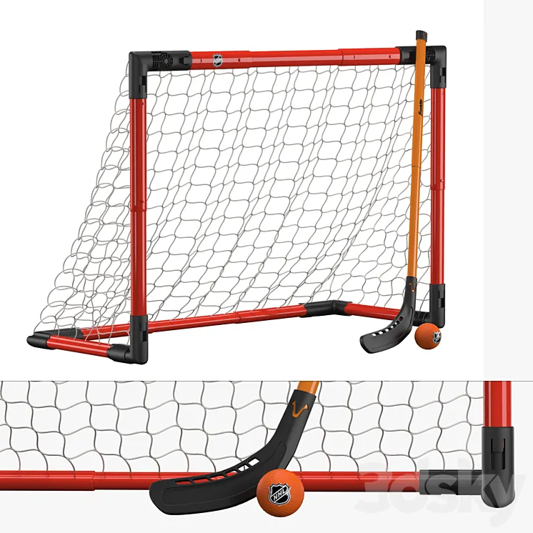 Franklin Sports NHL Hockey 3D Model Free