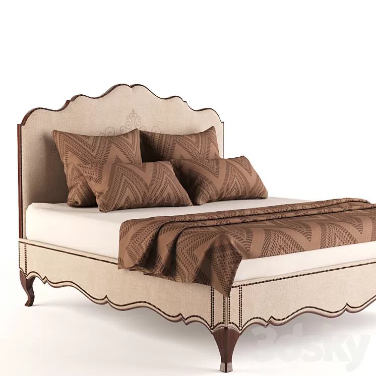 FRATELLI BARRI Bed 3D Model