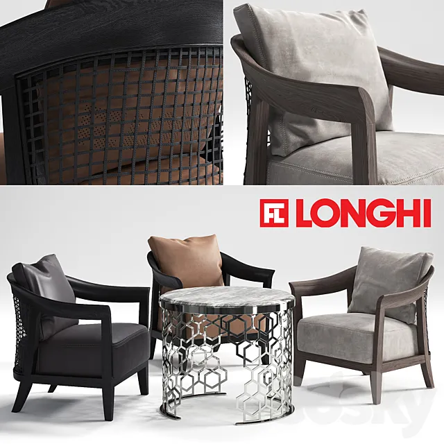 Fratelli Longhi CODY Armchair 3DModel