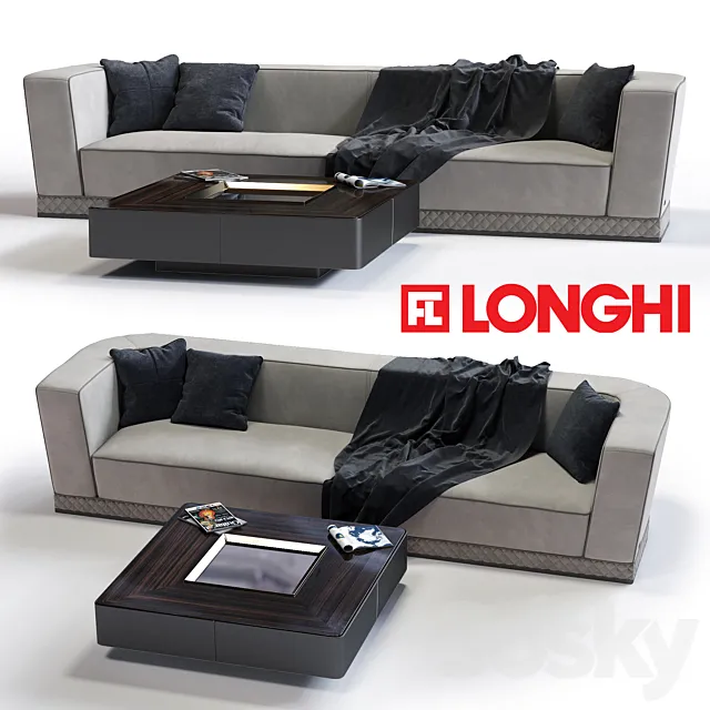 Fratelli Longhi WELLES Sofa 3D Model