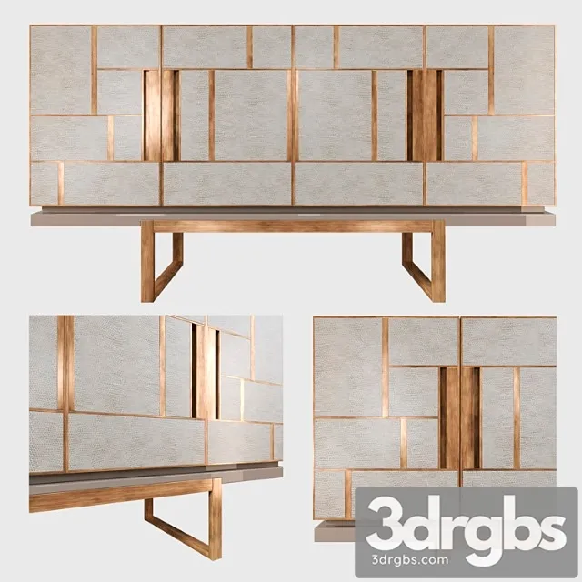 Frato didot sideboard 2 3D Model Free