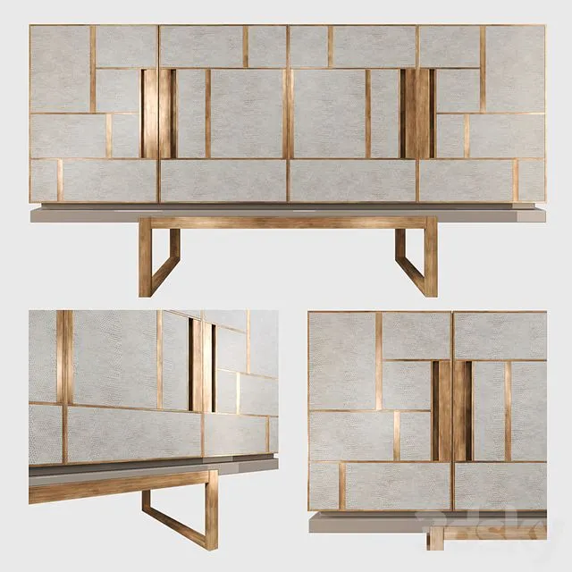 Frato Didot Sideboard 3D Model