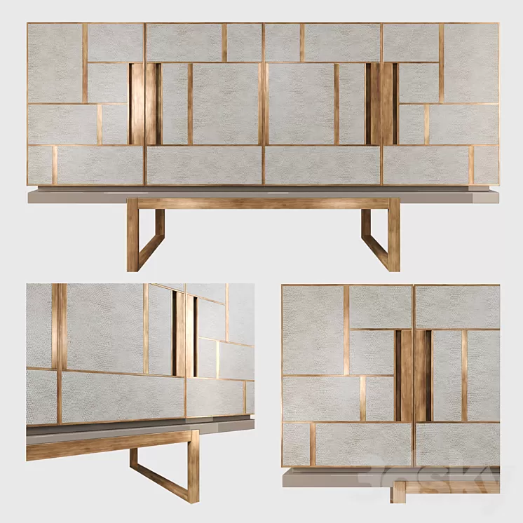 Frato Didot Sideboard 3D Model