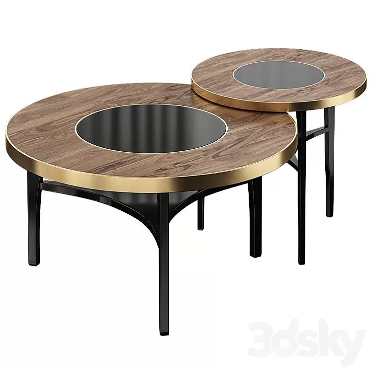 Frato furniture round 3D Model Free