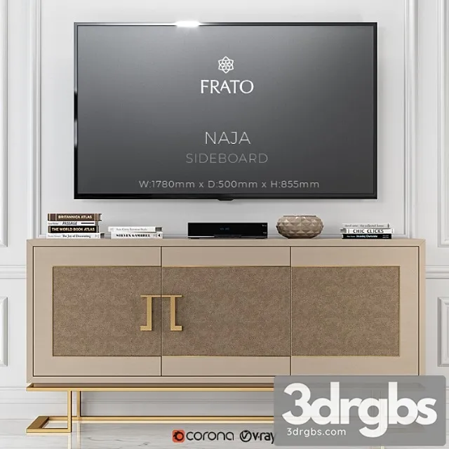 Frato Naja 3D Model Free
