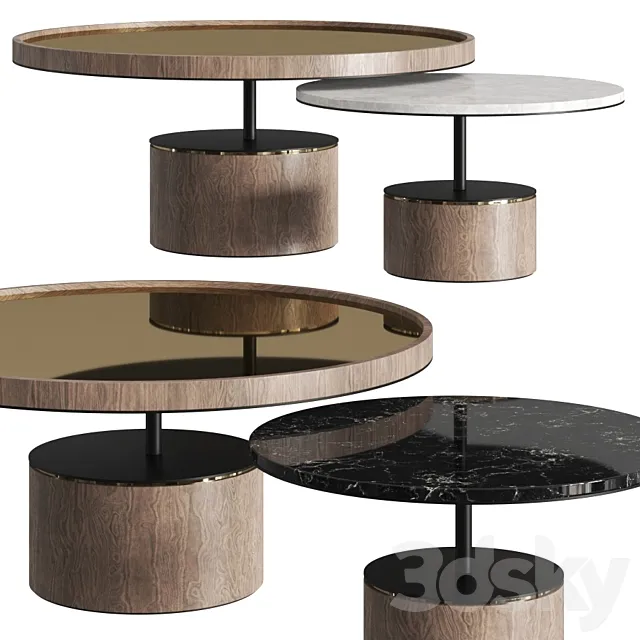 Frato Paros Coffee Tables 3D Model