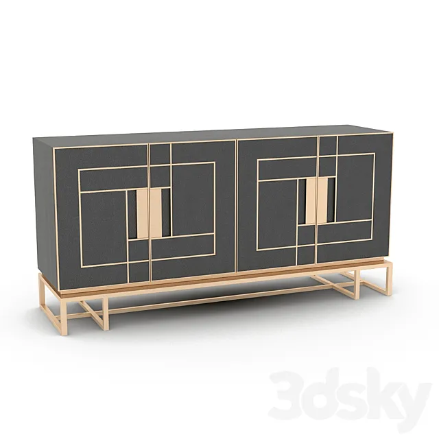 Frato Piemon Sideboard 3D Model