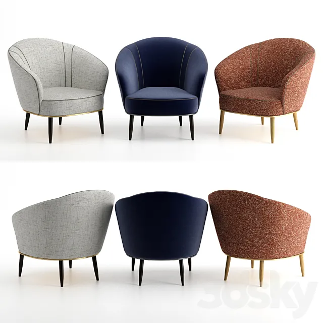 Frato - Samara II armchair 3DModel