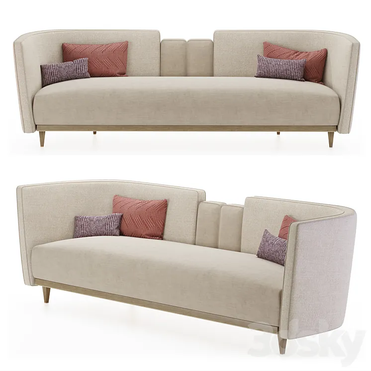 Frato sofa Gstaad 3D Model Free