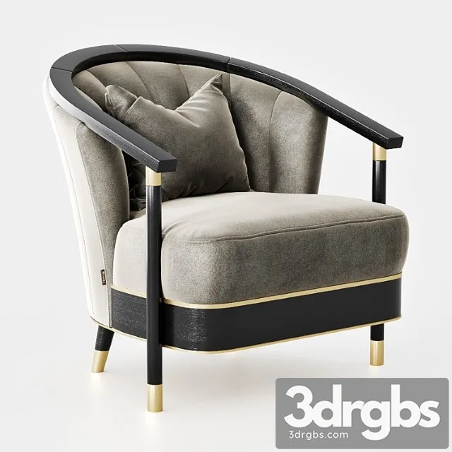 Frato Strassbourg Armchair 3D Model Free