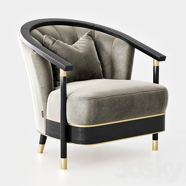 Frato Strassbourg Armchair 3DModel
