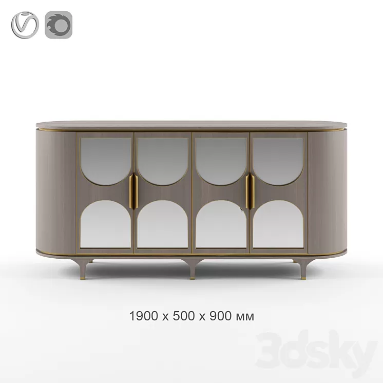 Frato VERONA Sideboard 3D Model