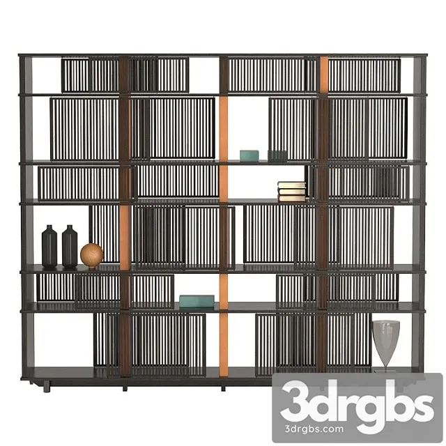 Frau Lloyds Poltron Bookcase 3D Model Free