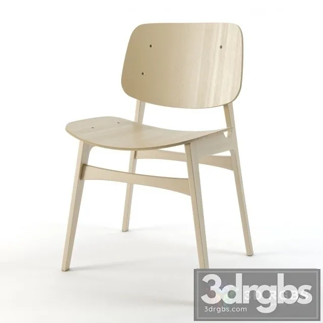 Fredericia Furniture Soborg Chair 3D Model Free