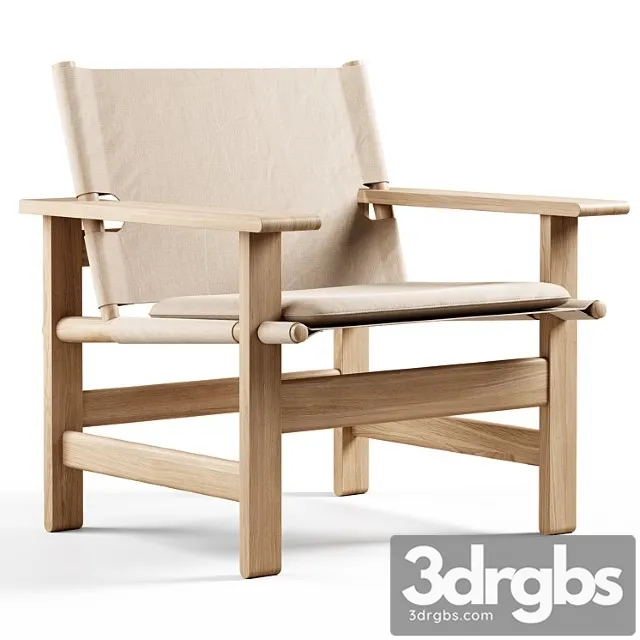 Fredericia - the canvas chair by b�rge mogensen