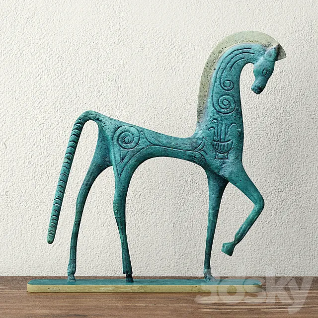 Frederick Weinberg Bronze Sculpture 3DModel