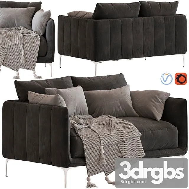 Freedom andrea 2-seater sofa 2 3D Model Free