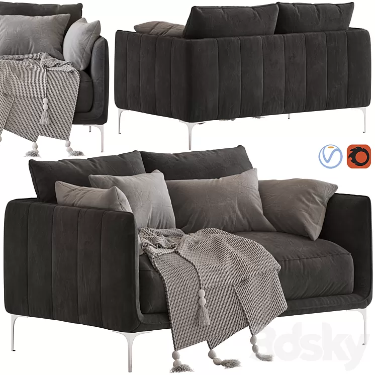 Freedom Andrea 2-Seater Sofa 3D Model