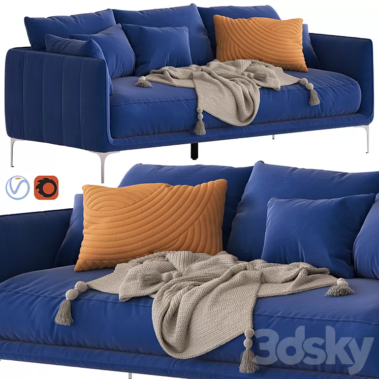 Freedom Andrea 3-Seater Sofa 3D Model