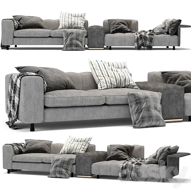 Freeman by minotti 3D Model