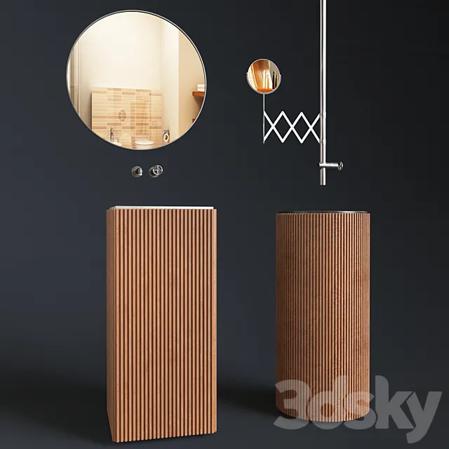 Freestanding-washbasin-SALVATOR 3D Model