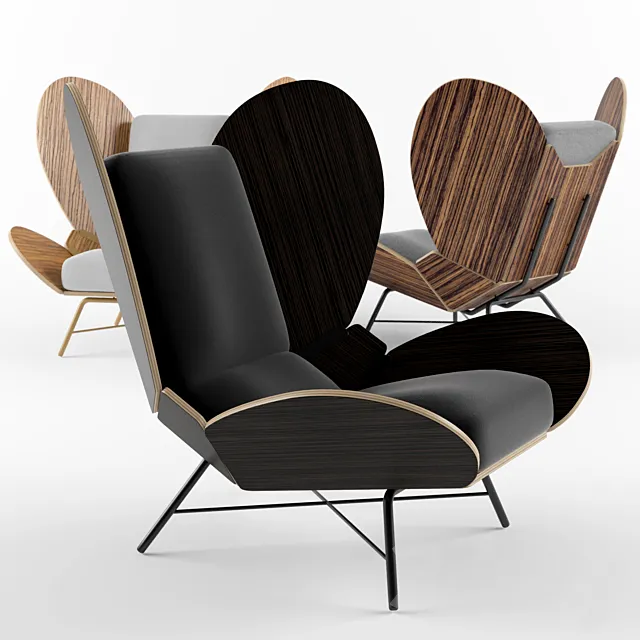 Freewing Lounge Chair 3DModel