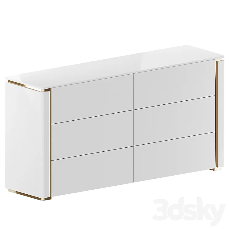 frendis chest of drawers 3D Model