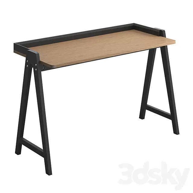 Fresno Desk 3D Model
