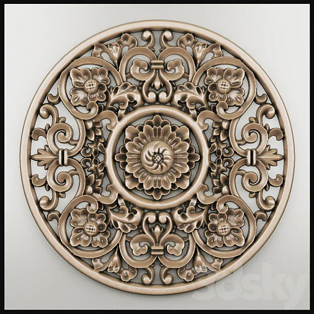 Fretwork 3D Model