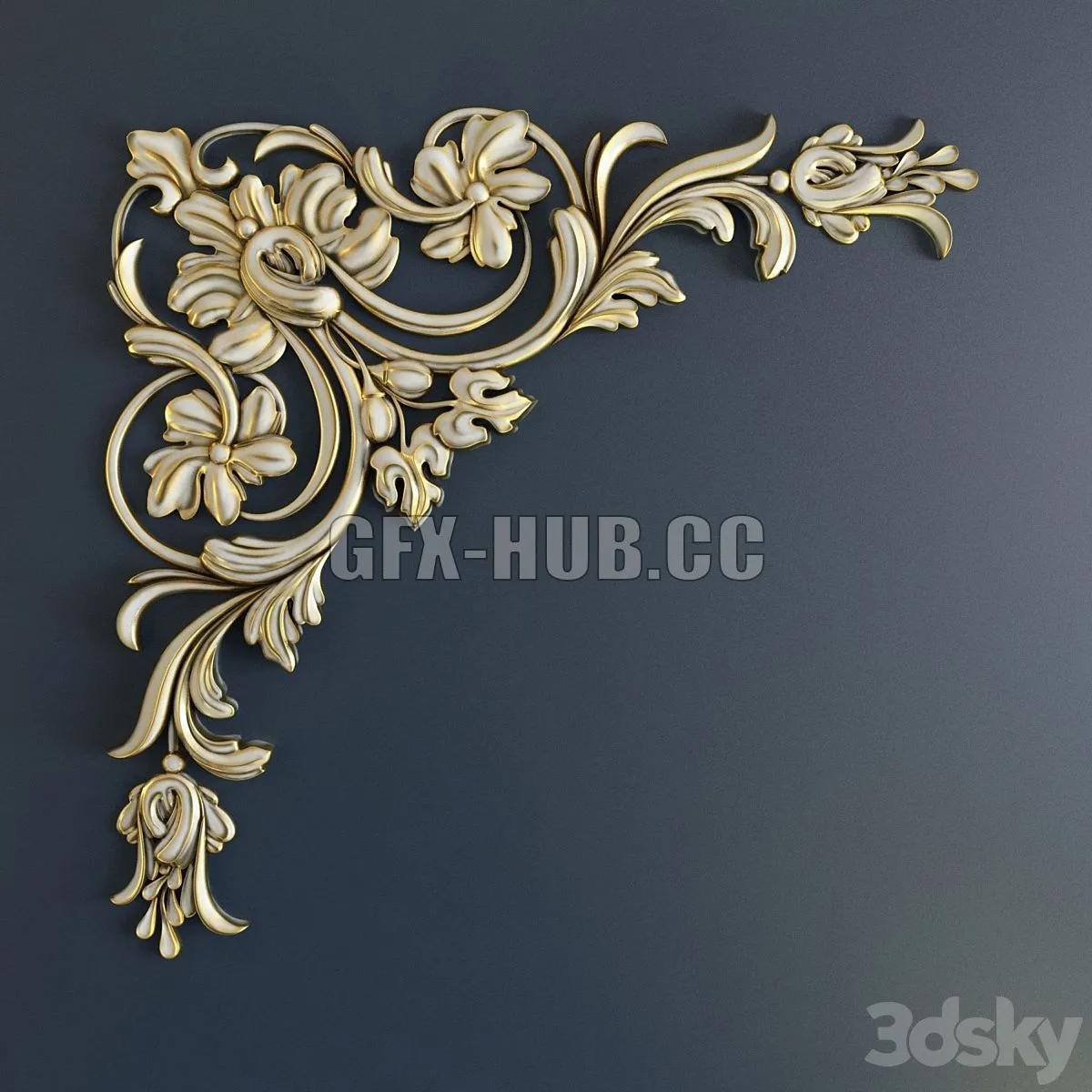 Fretwork 555 3D Model