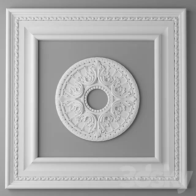 Fretwork Peterhof 3D Model