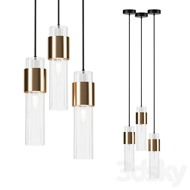 Freya Botello pendant combinations 3D Model