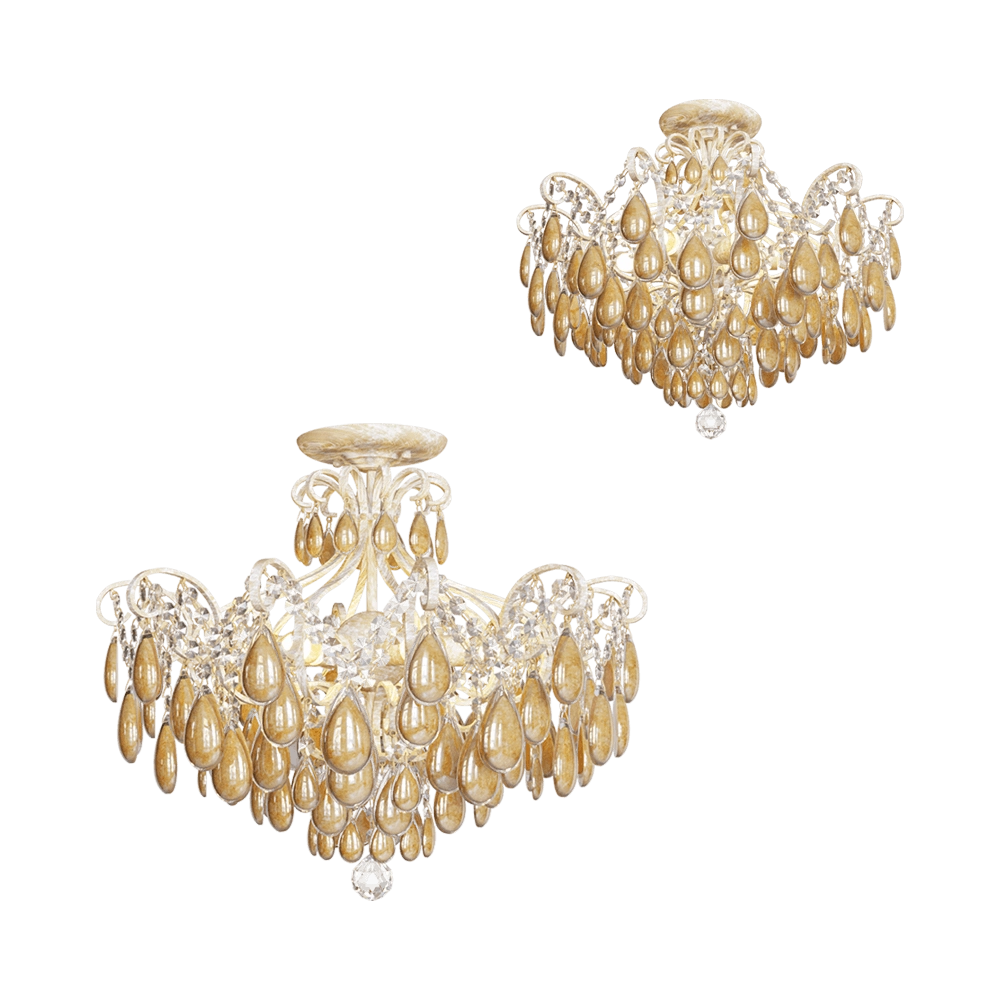 Freya Light - Chandelier Chabrol FR2302-CL-06-WG 3D Model