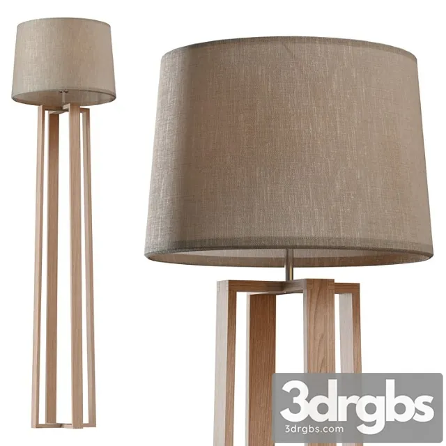Freya Nubi FR5134 FL 01 BG Floor Lamp 3D Model Free