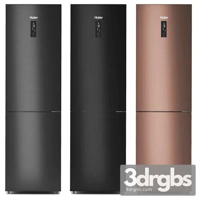 Fridge Haier C2F737CBXG 3D Model Free