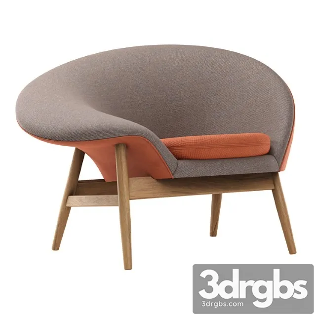 Fried egg lounge chair 2 3D Model Free