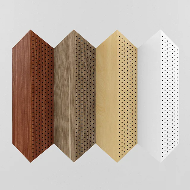Friends of Wilson acoustic panels 3D Model