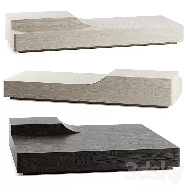 Frigerio - Andorea Coffe tables 3D Model