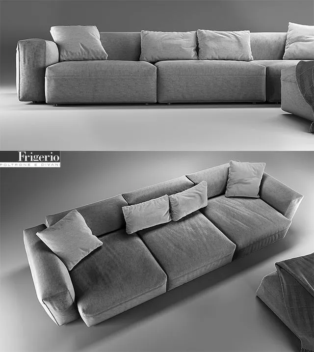 Frigerio COOPER sofa 3D Model