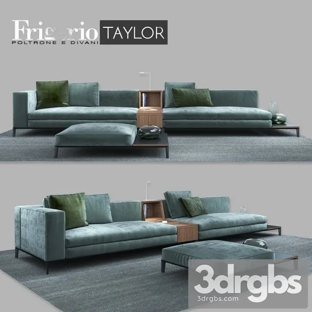 Frigerio Italia Taylor Sofa Set 01 3D Model Free