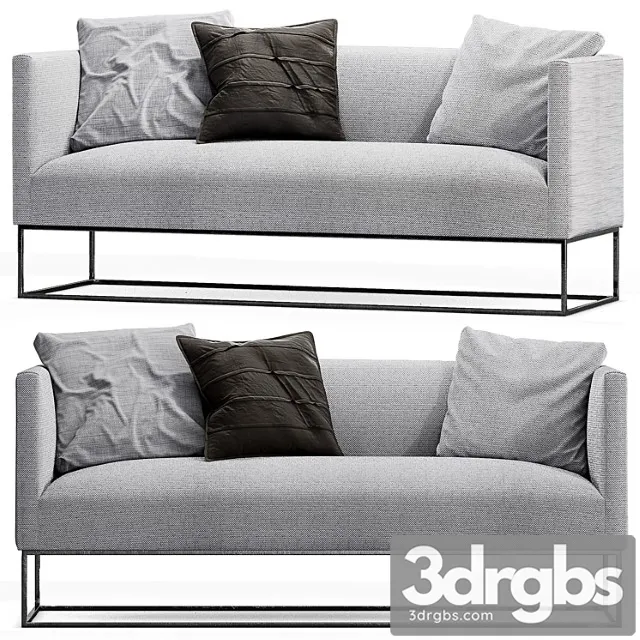 Frigerio salotti - asia soft small sofas 2 3D Model Free